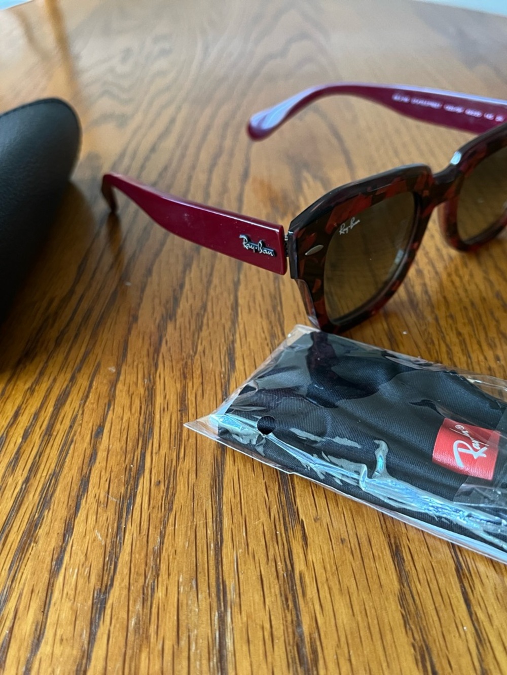 Ray-Ban Red Tortoise Sunglasses
